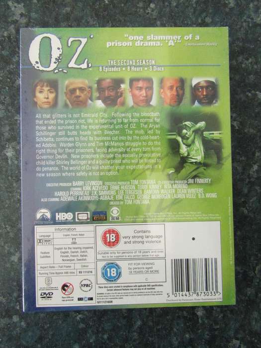 Oz: The Second Season (3 DVD)