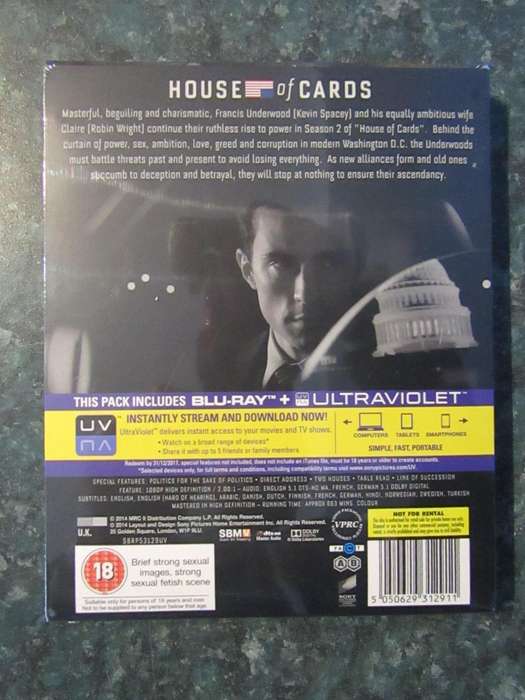 House of Cards: The Complete Second Season (Blu-ray)