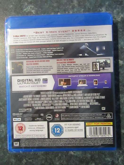 X-Men: Days of Future Past (3D + 2D Blu-ray)