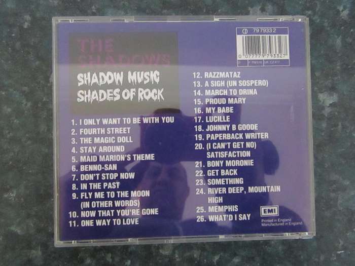 The Shadows - Shadow Music / Shades Of Rock (CD)