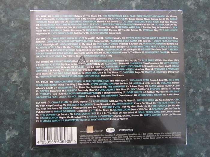 Various - The Ultimate R&B Anthems 100 Hit Tracks (The Ultimate Collection) (5 CD)