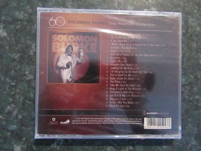 Solomon Burke - The Platinum Collection (CD)