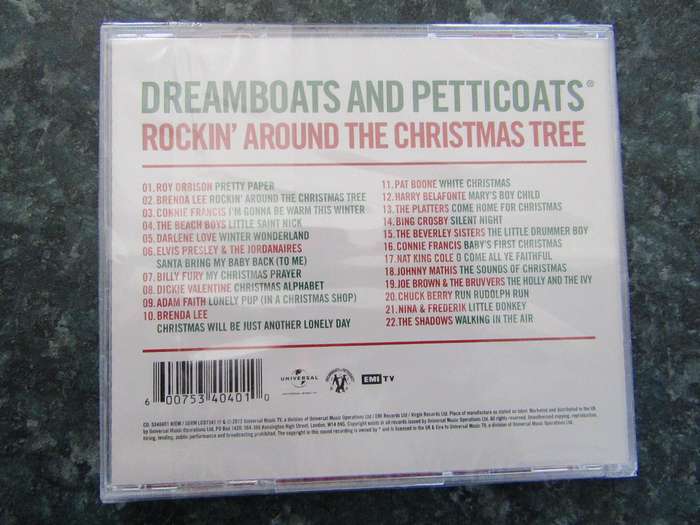 Various - Dreamboats And Petticoats : Rockin' Around The Christmas Tree (CD)