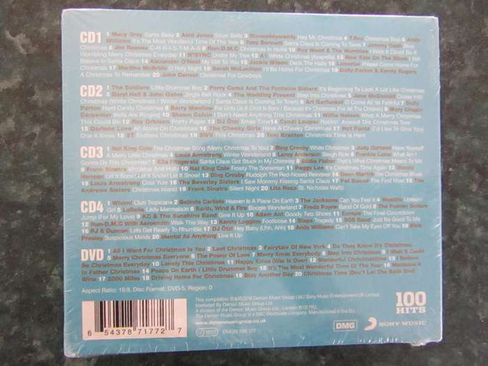 Various  100 Hits Christmas (4 CD + DVD)