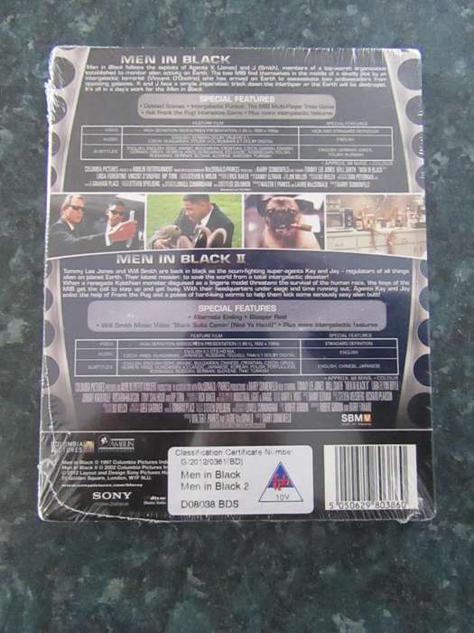 Men in Black / Men in Black II (Blu-ray Boxset)