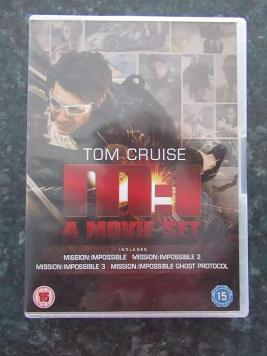 Mission Impossible 1-4 (4 DVD)
