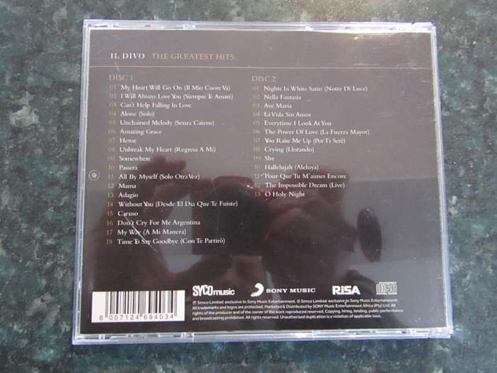 Il Divo  - The Greatest Hits (2 CD)