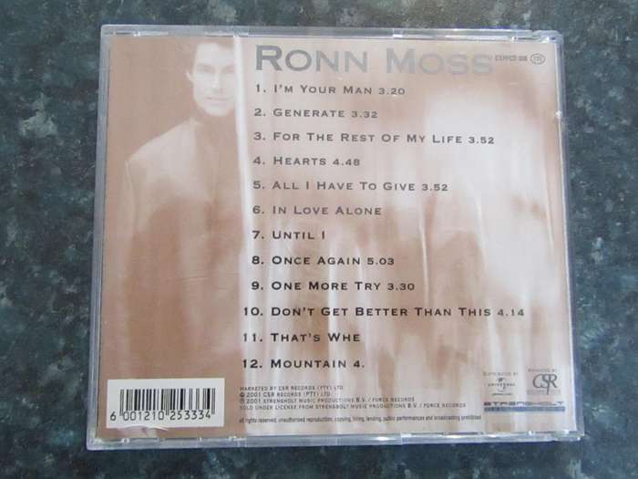Ronn Moss - I'm Your Man (CD)