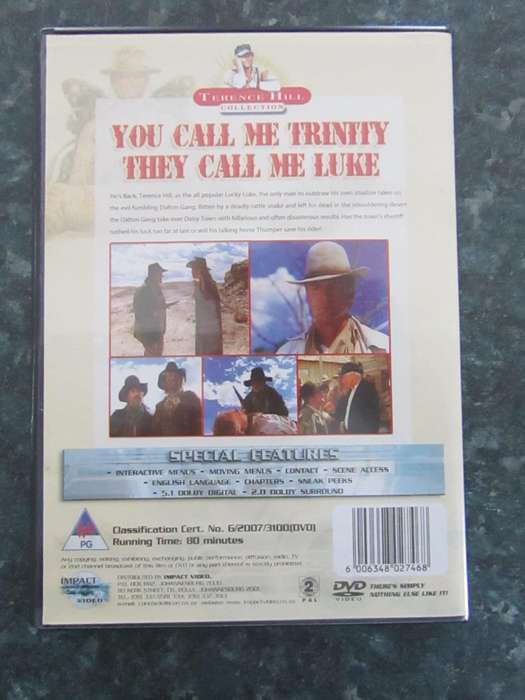 You Call Me Trinity, They Call Me Luke (DVD)