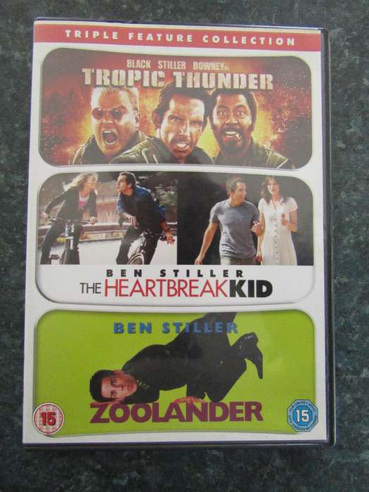 Tropic Thunder/Zoolander/The Heartbreak Kid (3 DVD)