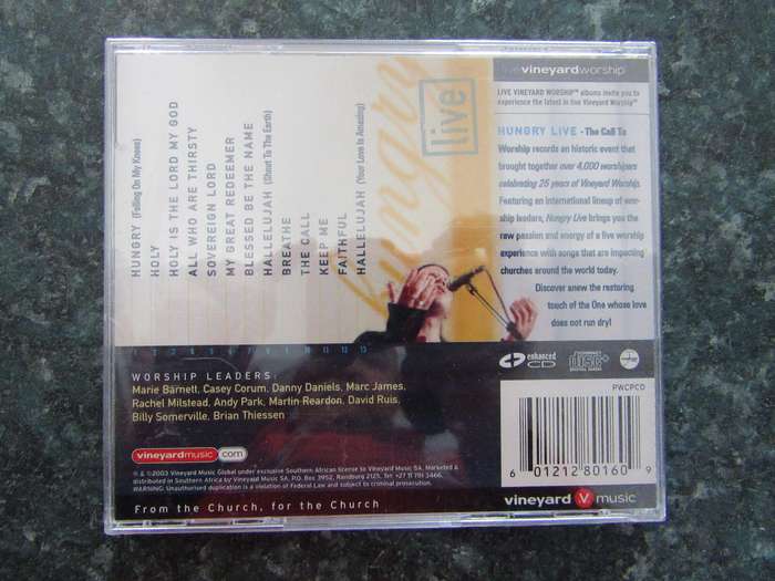 Hungry Live: Call to Worship (2003) (CD)