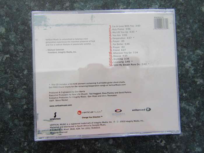 Desperation - Live Worship for s Desperate Generation (CD)
