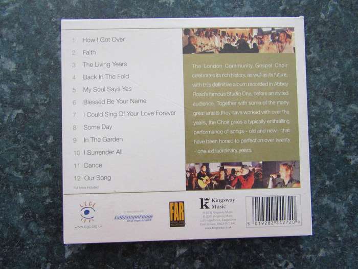 London Community Gospel Choir  Live At Abbey Road (21st Anniversary Concert) (CD)