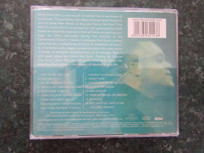 Israel And New Breed - New Season Live (CD)