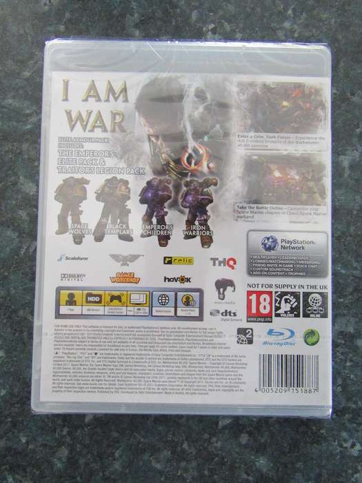 Warhammer 40000 : Space Marine (PS3)