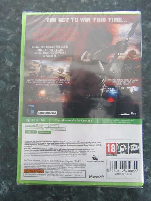 Rambo The Video Game (Xbox360)