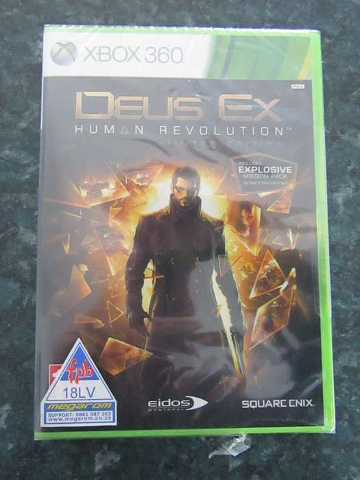DEUS EX HUMAN REVOLUTION LIMITED EDITION (XBOX 360)