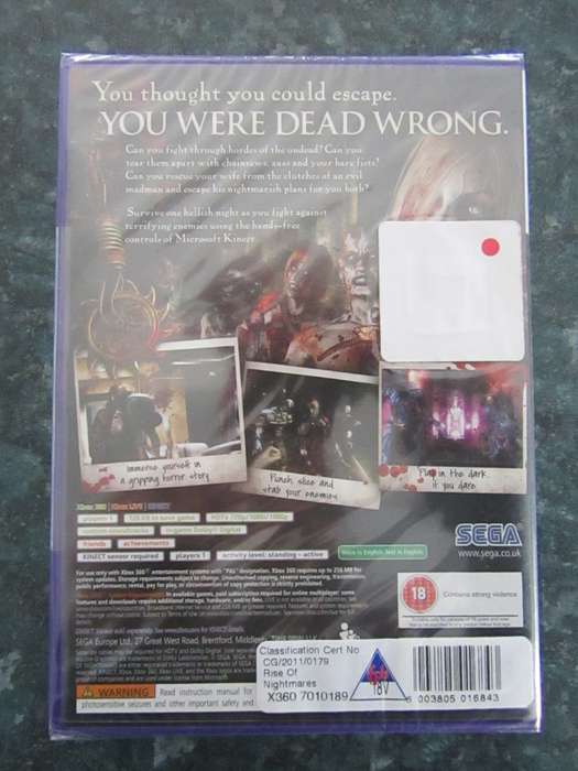 Rise of Nightmares (Xbox 360)