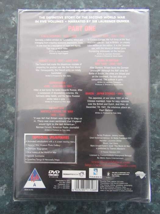 The World At War Part 1 of 5 (DVD)