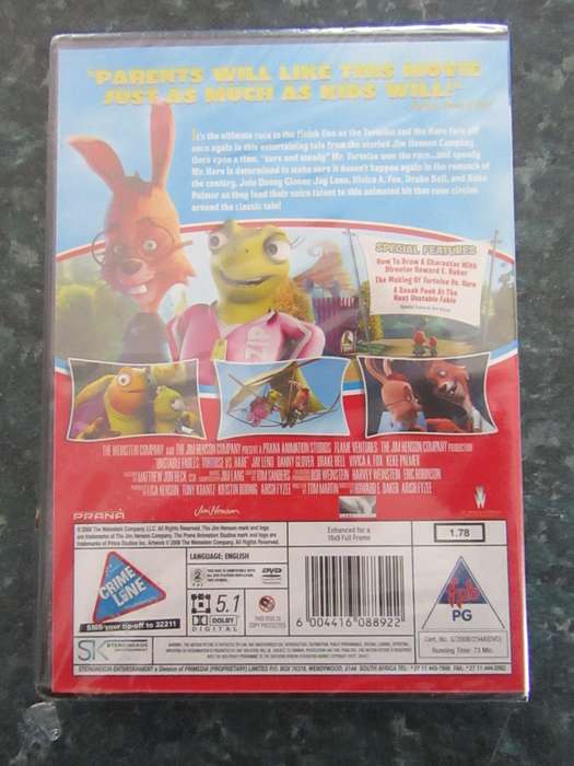 Unstable Fables: Tortoise Vs Hare (DVD)