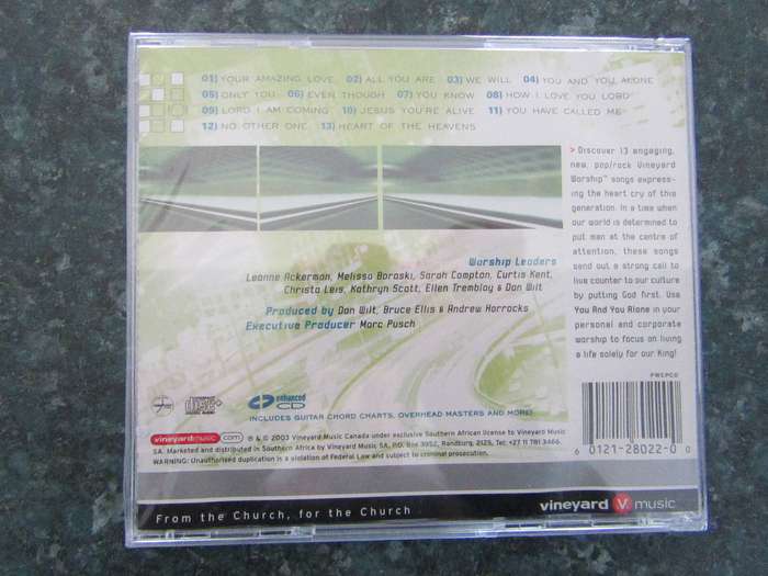 Vineyard Worship - You And You Alone (CD)