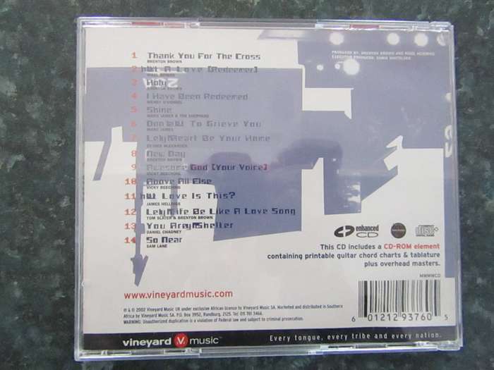 Various - Vineyard Music UK Worship: Holy (CD)