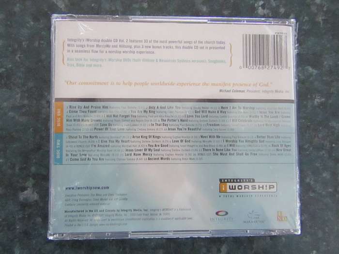 Various - iWorsh!p Vol 2. (A Total Worship Experience) (2 CD)