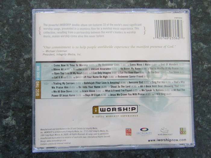 Various - iWorsh!p : A Total Worship Experience (2 CD)