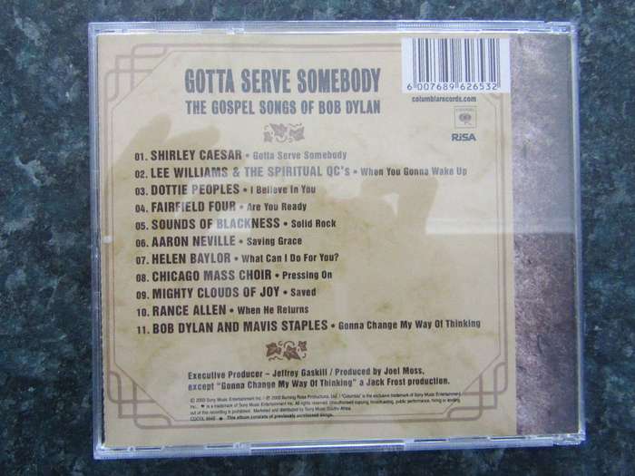 Various - Gotta Serve Somebody : The Gospel Songs Of Bob Dylan (CD)