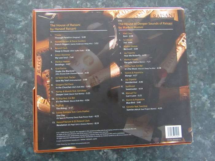 Haneef Raisani & Markus Homm - Raisani : 5 Golden Years (2 CD)