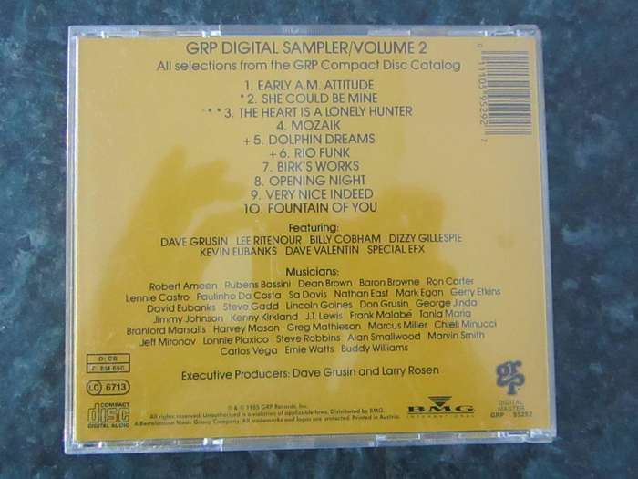 Various Artists - GRP Digital Sampler Volume 2 (CD)
