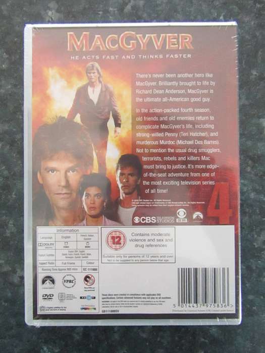 MacGyver: Season 4 (6 DVD)