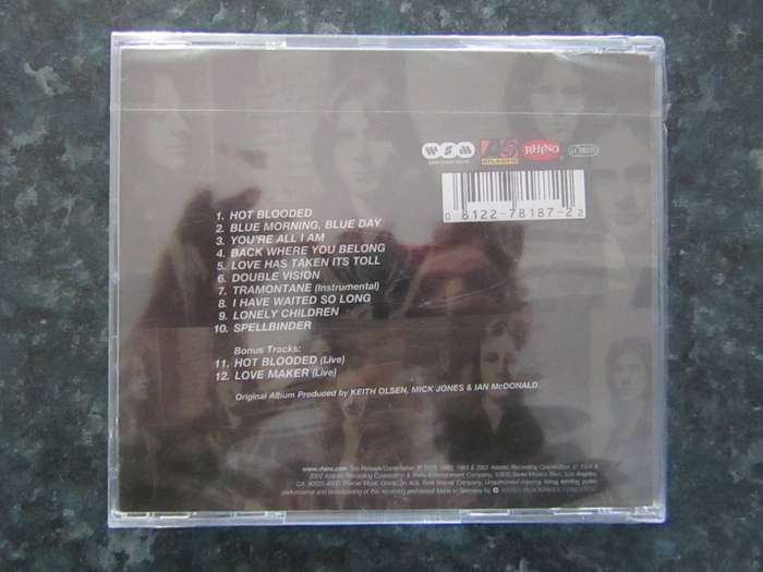 Foreigner  Double Vision (CD)