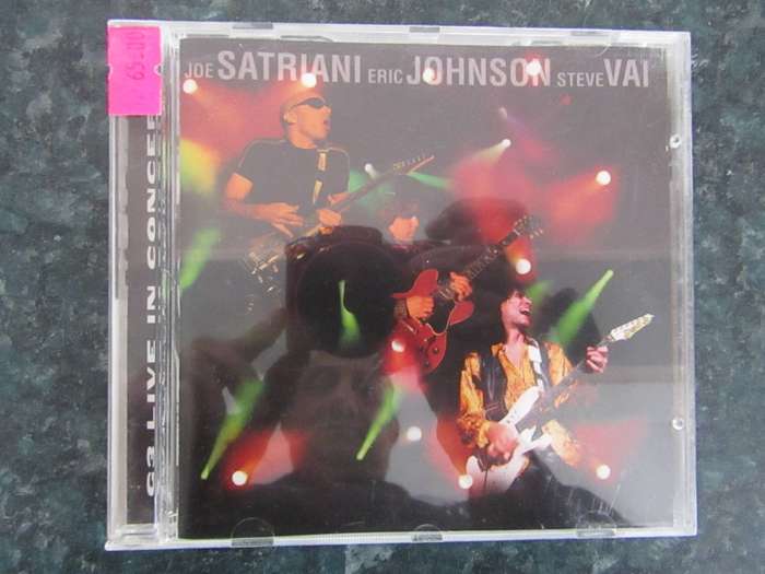 Joe Satriani / Eric Johnson / Steve Vai - G3 Live In Concert (CD)
