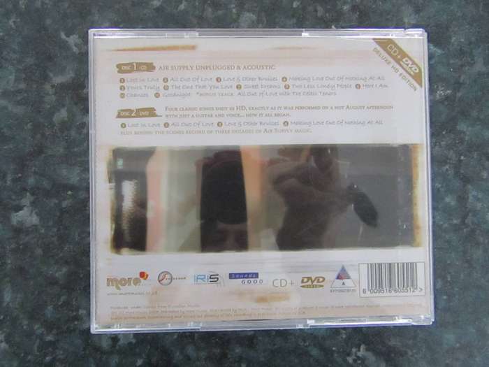Air Supply - The Singer And The Song (CD + DVD)