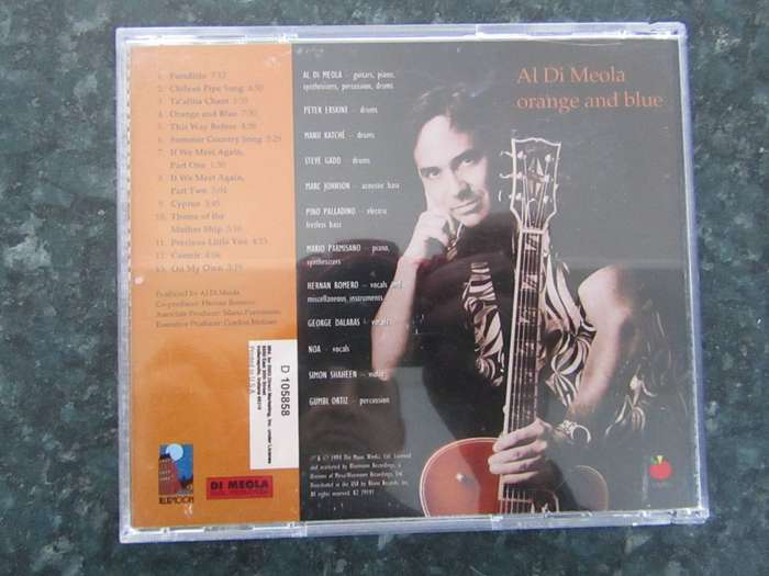 Al Di Meola - Orange And Blue (CD)