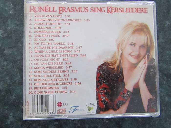 Ronéll Erasmus - Ronéll Erasmus Sing Kersliedere (CD)