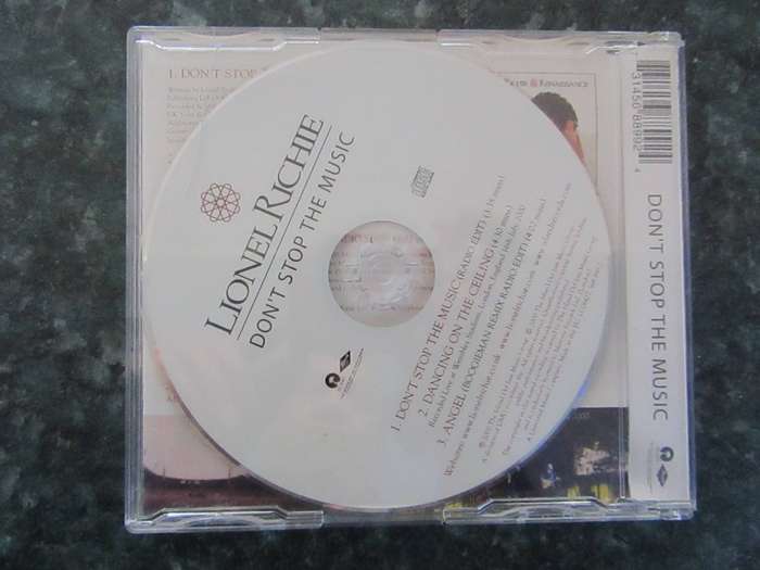 Lionel Richie - Don't Stop The Music (CD Single)