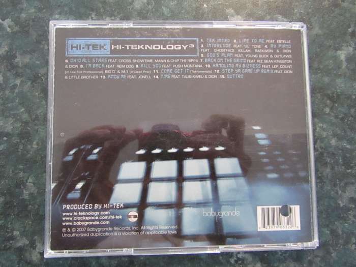 Hi-Tek - Hi-Teknology³ (CD)