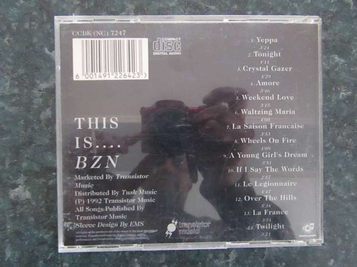 BZN - This Is...BZN (CD)