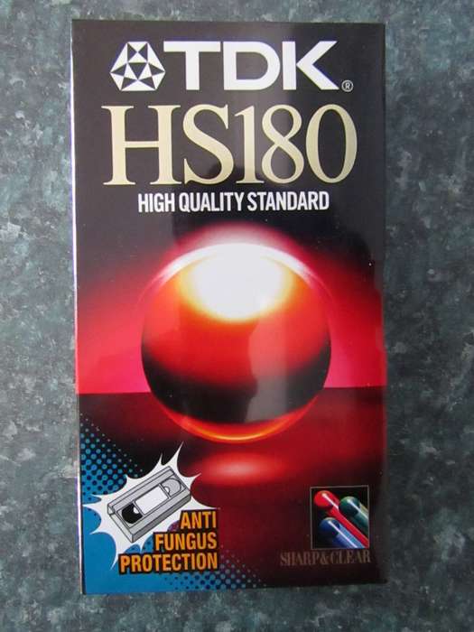 TDK  E-180 HSAAF (VHS Video Cassette)