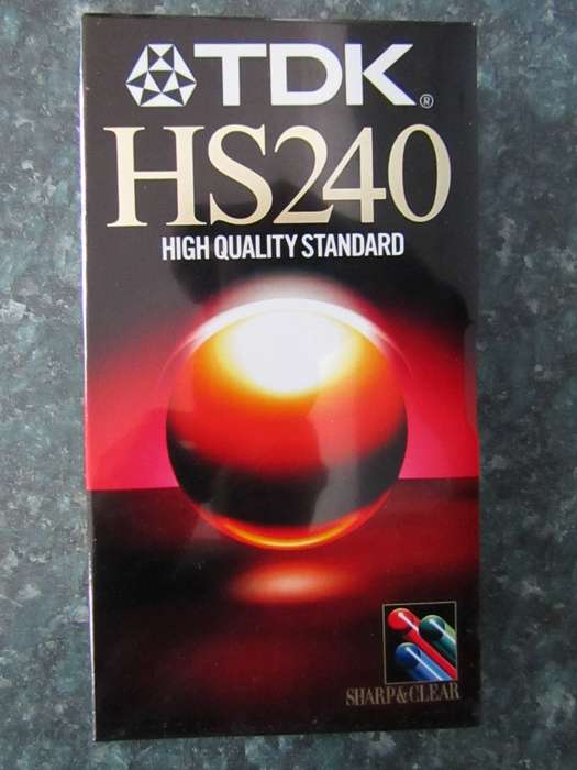 TDK  E-240 HSAA (VHS Video Cassette)