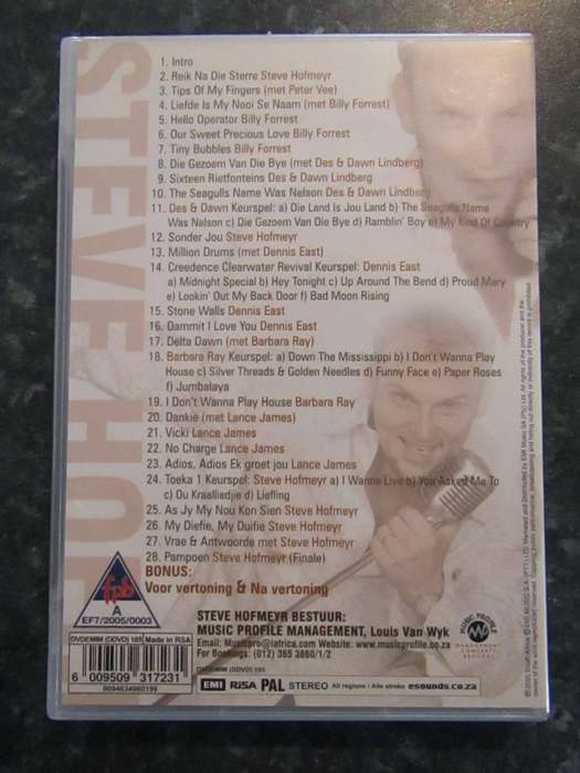 Steve Hofmeyr - Toeka 2 : The DVD