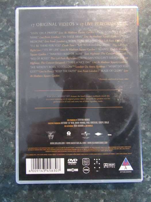 Bon Jovi - Greatest Hits: The Ultimate Video Collection (DVD)