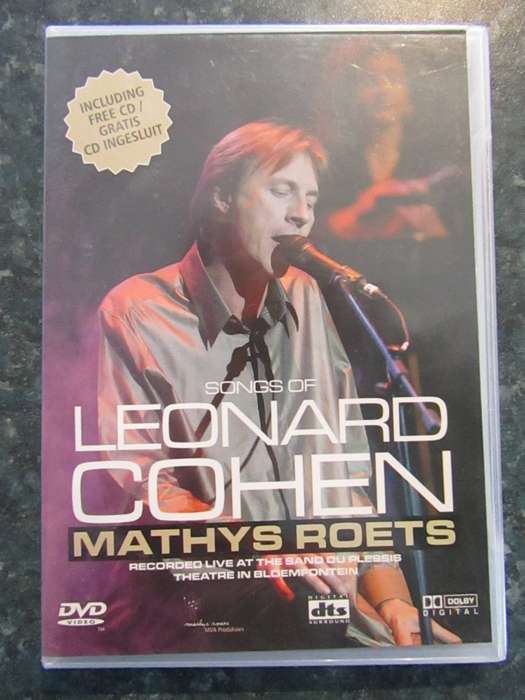 Mathys Roets - Songs Of Leonard Cohen (DVD + CD)