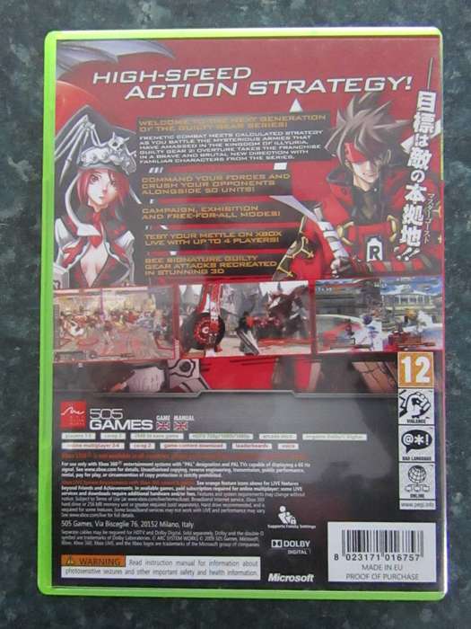 Guilty Gear 2: Overture (Xbox360)