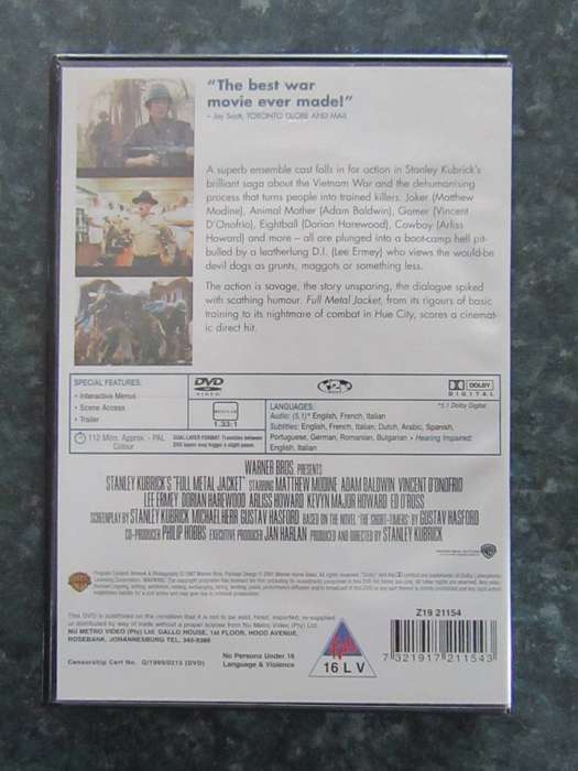 Full Metal Jacket (DVD)