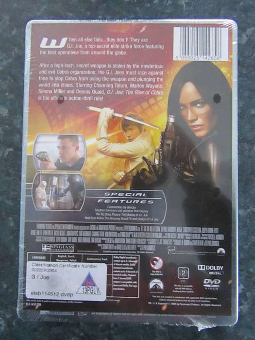 G.I. Joe: The Rise of Cobra (2 DVD) Steelbook Edition