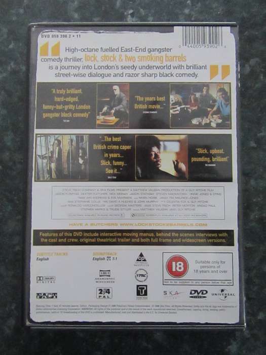 Lock, Stock & Two Smoking Barrels (DVD)