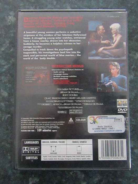 Body Double (DVD)